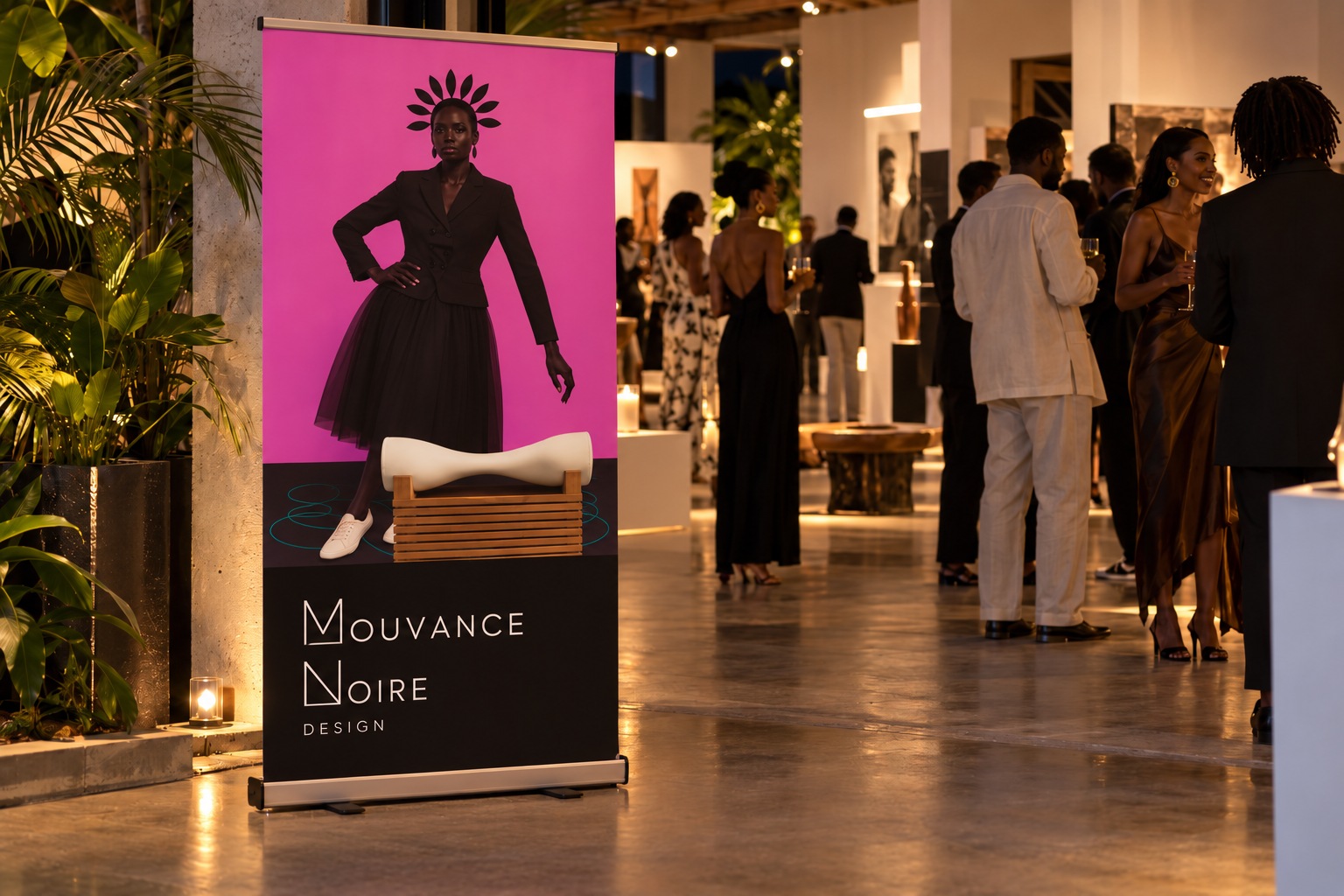 Mouvance Noire — Exhibition planning & coordination